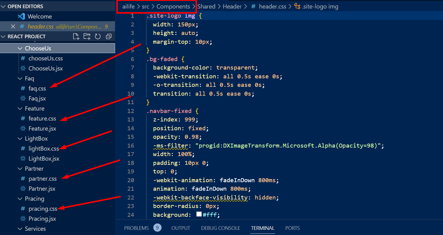 Change Global Color Options
                                                Setting